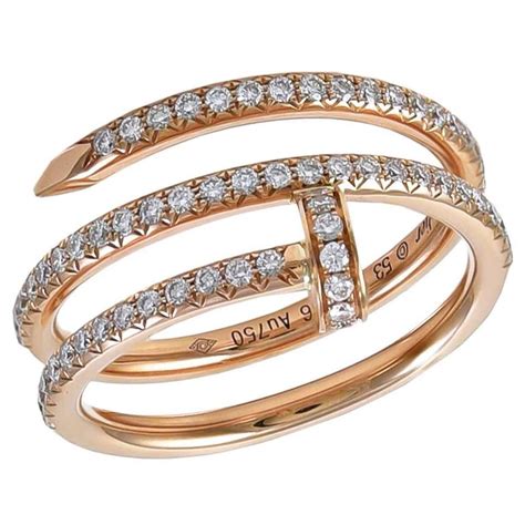 cartier nail ring price|Cartier juste un clou rings.